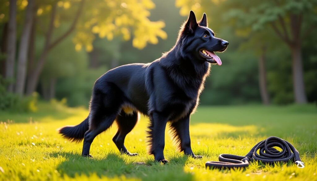 découvrez le caractère du berger noir suisse, ses besoins en éducation et des conseils pratiques pour un élevage réussi.