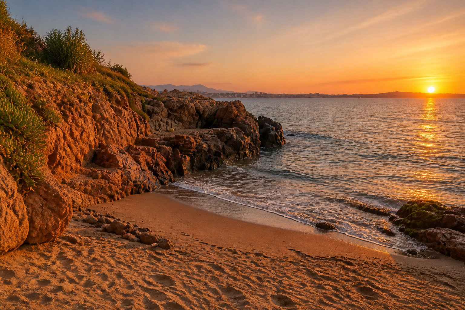 La plage de la Batterie à La Ciotat