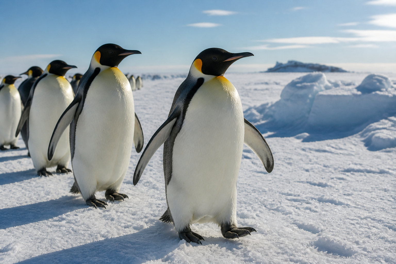 Où se situent les principales colonies en Antarctique ?