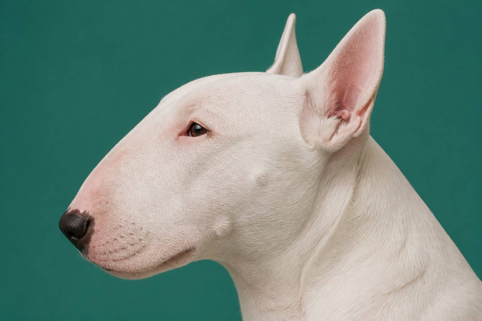 Le Bull Terrier, un profil ovoïde au tempérament d'acier