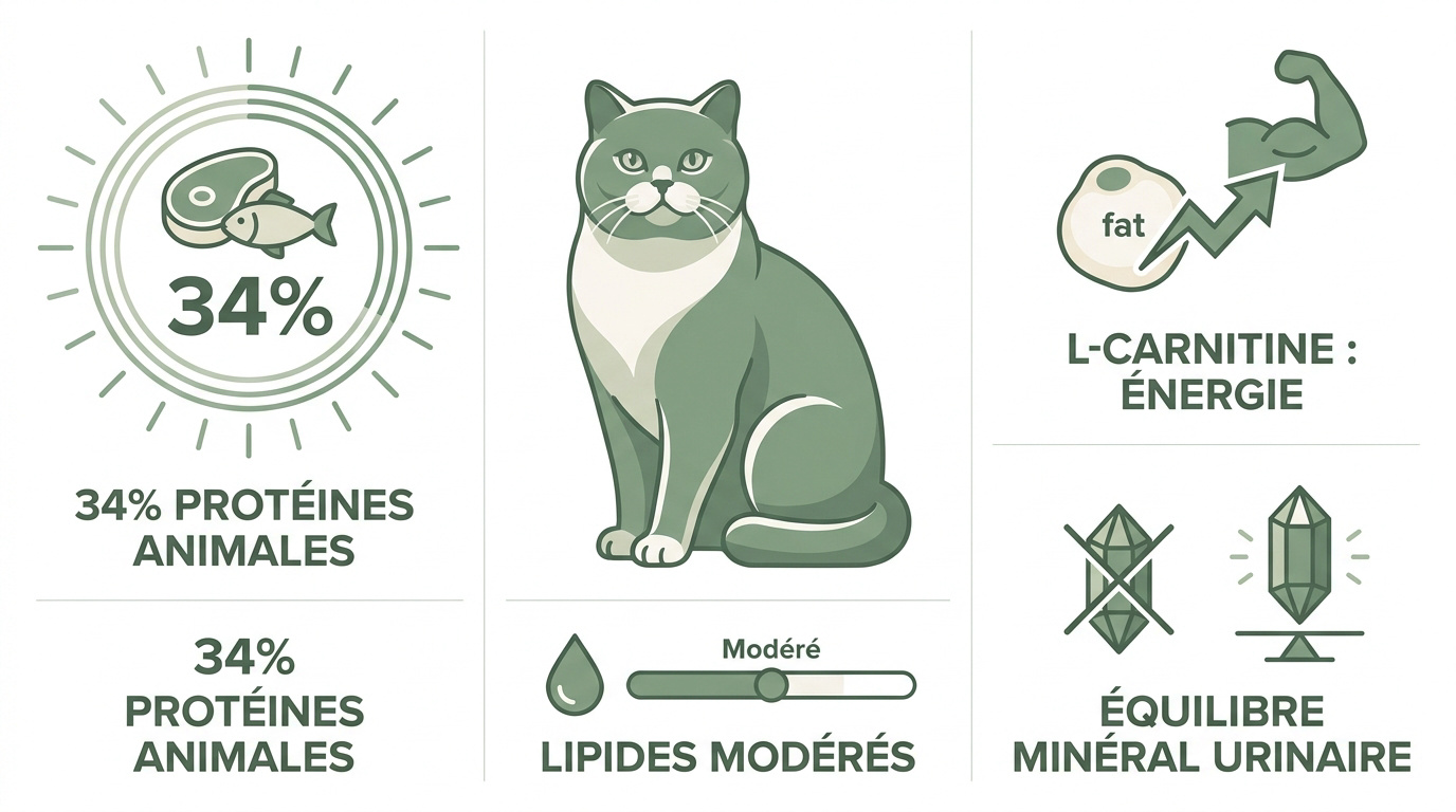Besoins nutritionnels en protéines et lipides pour la santé du British Shorthair