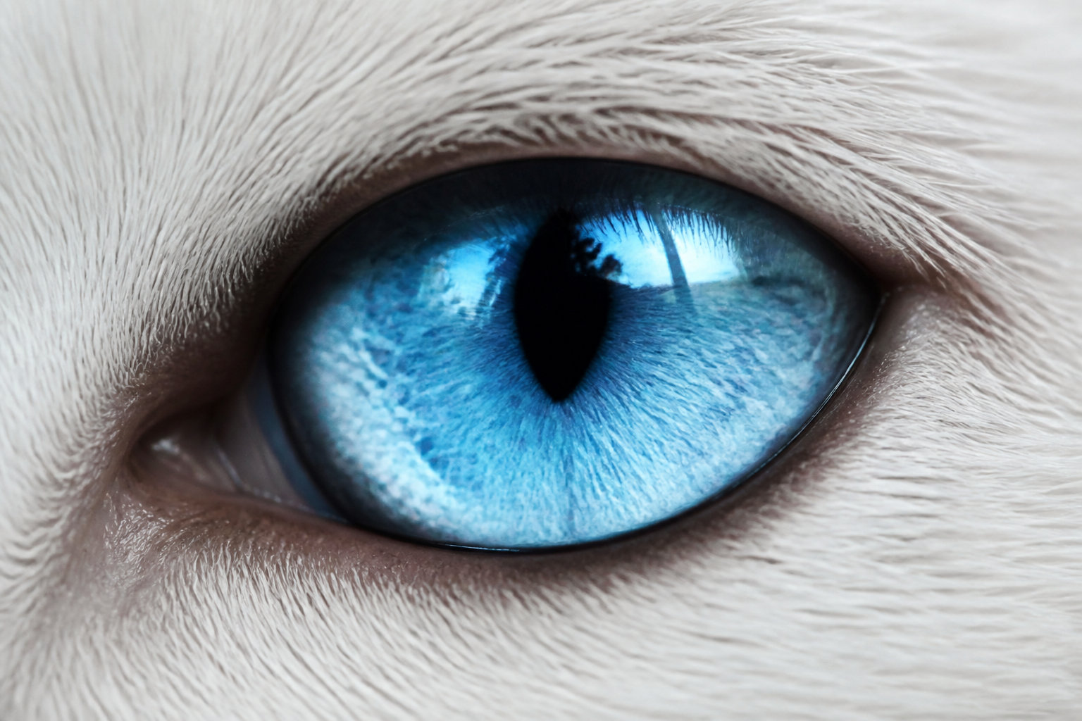 Origine génétique et caractéristiques du chat blanc aux yeux bleus